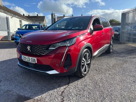2021 Peugeot 5008 FL ALLURE PACK 1.5 BLUE H HDI 13