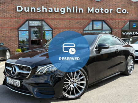 2017 Mercedes-Benz E Class E220D Coupe AMG Line 2DR Auto *Tiny Kils*
