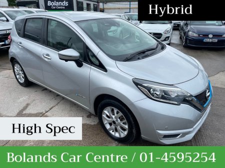 2020 Nissan Note (High Spec) HYBRID 1.2 AUTOMATIC 5DR MODEL www.bolandscarcentre.ie