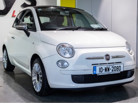 2010 Fiat 500 C 500 1.2 POP 2DR €6,950