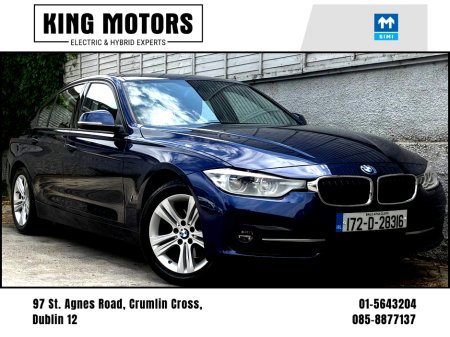 2017 BMW 3 Series 330e / SPORT AUTO / NAV / CRUISE / PLUG-IN HYBRID / 250bhp / / 12 MONTH WARRANTY / SAT-NAV / TAX €170.00 / *FINANCE PACKAGES AVAILABLE*