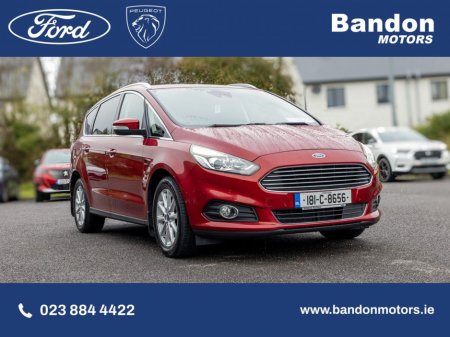 2018 Ford S-Max 2018 Ford S-Max Red 2.0 TDCi 150PS Zetec