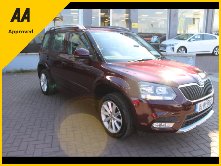 2015 Skoda Yeti 1.6 TDI AMBITION 105BHP 5DR ESTATE // CHEAPEST IN IRELAND //  BUY WITH CONFIDENCE AA AND SIMI APPROVED DEALER 2025 // FINANCE ARRANGED // ALL TRADE INS WELCOME //