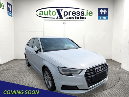 2017 Audi A3 1.4 TFSI Sportback Automatic €19,995