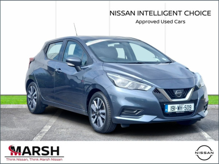 2019 Nissan Micra 1.0 SV RVC MY19 4DR €14,995