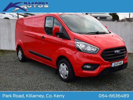 2021 Ford Transit Custom 300L TREND 2.0TD130 M6 LWB 3DR 21097 PLUS VAT €21,097