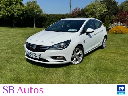 2016 Vauxhall Astra 1.6 CDTI SRI NAV 110PS 5 €8,250