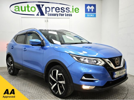 2018 Nissan Qashqai 1.5 DCI Tekna Reversing camera, Panoramic roof €15,500