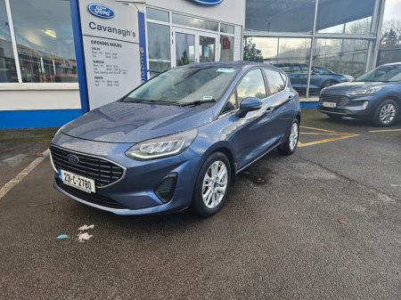 2023 Ford Fiesta TITANIUM 1.0T 100 S6.2 M6 F 4DR €22,500