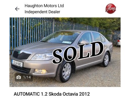 2012 Skoda Octavia 1.2 TSI 105BHP DSG Ambition
