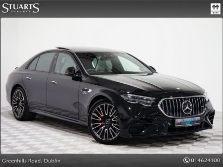 2024 Mercedes-Benz E Class PREMIUM PLUS – NIGHT EDITION E53 4MATIC WITH A HOST OF EXTRAS. OBSIDIAN BLACK WITH TWO TONE NAPPA NEVA GREY / BLACK LEATHER