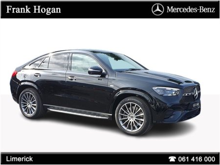 2025 Mercedes-Benz GLE Class GLE 350de Coupe PHEV 197 / 313 Bhp € 150 Road Tax