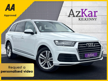2017 Audi Q7 2017 5 SEAT CREW CAB S LINE QUATTRO AUTOMATIC 3.0TDI €171 P/W WITH NO CASH DEPOSIT 10 DAY SALE NOW ON!!