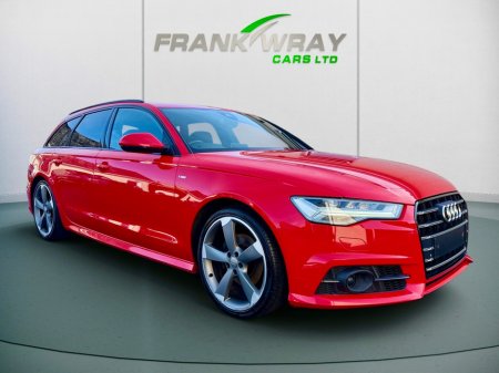 2016 Audi A6 2.0 TDI S-LINE ULTRA S-A AVANT 190 **FULL LEATHER**HEATED SEATS FRONT AND REAR**BLACK EDITION PACK**MINT**FSH** €17,950
