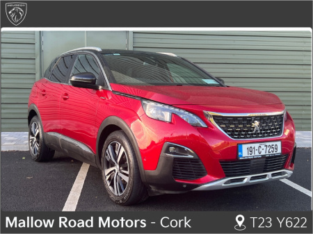 2019 Peugeot 3008 GT-LINE 1.2 130 6.2 4DR €21,950