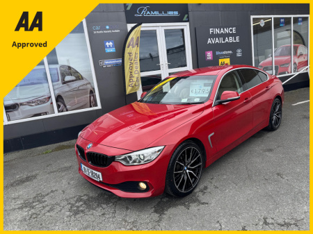 2016 BMW 4 Series 420D GRAND COUPE 4DR AUTO...12 MONTH WARRANTY..AA APPROVED €17,950