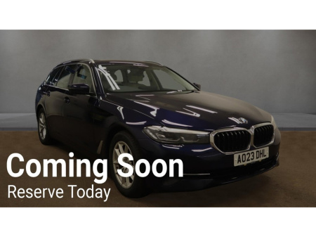 2023 BMW 5 Series 520D SE TOURING (NAPPA LEATHER) MHEV AUTOMATIC **ONE OWNER / APPLE CARPLAY & ANDROID AUTO / CRUISE CONTROL / COMFORT SEATS / FULL IVORY WHITE NAPPA LEATHER / HEATED SEATS  & STEERING WHEEL / SAT NAV** €45,900