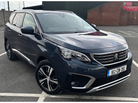 2018 Peugeot 5008 ALLURE 1.5 BLUE HDI 130 6 6.2 4DR €19,900