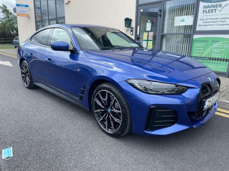 2022 BMW i4 EDRIVE40 AUTO M SPORT PLUS PACK AND ADAPTIVE SUSPENSION