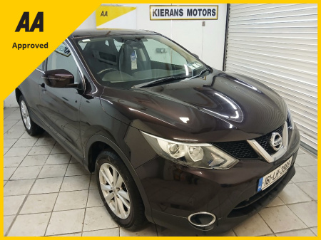 2016 Nissan Qashqai 1.5 DCI ACENTA SMART  VISION 110BHP : LOW MILEAGE : NCT 10/26 : FINANCE ARRANGED : €12,500