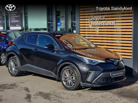 2022 Toyota C-HR HYBRID SOL TOP SPEC // HEATED LEATHER SEATS // SAT-NAV // APPLE CARPLAY/ANDROID AUTO // REAR CAMERA // BLUETOOTH // CRUISE CONTROL // FULL WARRANTY €31,945