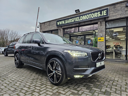 2015 Volvo XC90 2.0 D5 AWD AUTO MOMENTUM 7 SEATER NEW MODEL. FSH. FINANCE ARRANGED. WWW. SARSFIELDMOTORS. IE