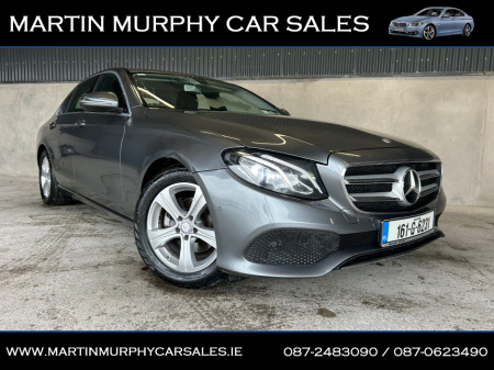 2016 Mercedes-Benz E Class E220D SE AUTO
