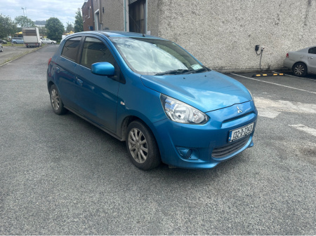 2013 Mitsubishi Mirage 1.0 DBA-A05A CVT 5DR AU AUTO