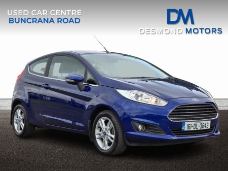 2016 Ford Fiesta 1.25 ZETEC 82PS 3DR ARGENTO €10,499
