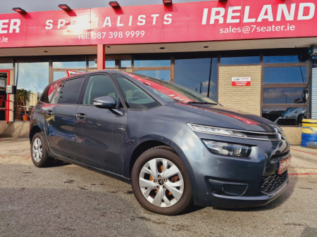 2016 Citroen Grand C4 Picasso 1.6 BLUE HDI VTR+100BHP NEW NCT 06/26 7 SEATER €9,900
