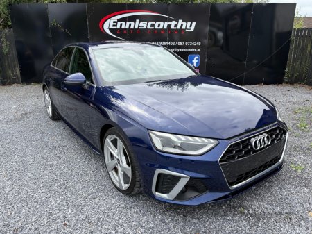 2022 Audi A4 S LINE 35 TDI MHEV S-A//AUTOMATIC // IMMACULATE CONDITION 1 OWNER CAR FROM NEW // ALLOYS // HALF LEATHER // AIR-CON // PADDLE SHIFT // VIRTUAL COCKPIT // ADAPTIVE CRUISE // MFSW // ENNISCORTHY AUTO CE