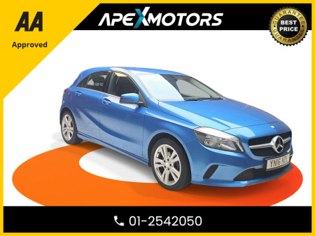 2016 Mercedes-Benz A Class FINANCE ARRANGED * 1.5 DIESEL D-SPORT * NEW NCT APR-27 * STAMPED SERVICE HISTORY * AA APPROVED * 101 SAFETY CHECKLIST * IMMACULATE * HEATED SEATS *COLOUR REVERSE CAMERA* TOP-SPEC 5DR HATCH *01-2542050