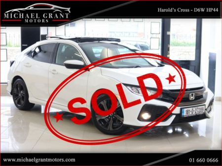 2018 Honda Civic PREMIUM 1.0 PETROL i-TECH 127BHP / SUNROOF / LEATHER SEATS / ONLY 87KM