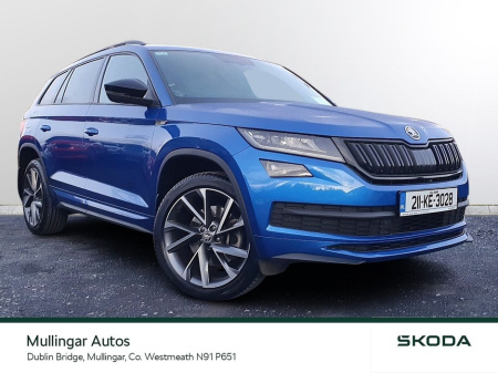 2021 Skoda Kodiaq Sportline 2.0TDI €41,450