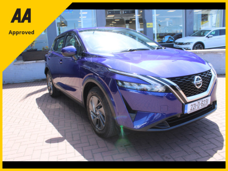 2022 Nissan Qashqai 1.3 MILD HYBRID SV EDITION 5DR ESTATE // IRISH CAR FROM NEW WITH ONLY 44,000 KMS // BUY WITH CONFIDENCE AA AND SIMI APPROVED DEALER 2025 // FINANCE ARRANGED // ALL TRADE INS WELCOM €26,950