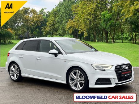 2018 Audi A3 1.4TFSI , S-LINE // LOW MILEAGE €22,950