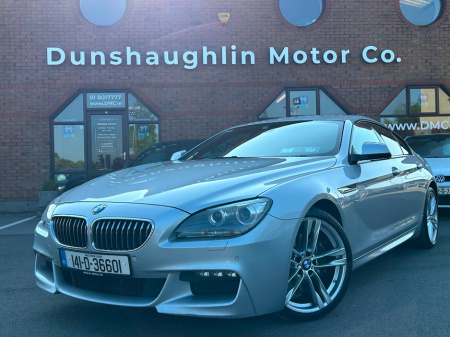 2014 BMW 6 Series 640D M SPORT GRAN COUPE 5 SEATER *HIGH SPEC* €14,950