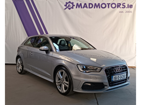2015 Audi A3 1.4 TFSI S LINE 120BHP 3DR *ONLY 45,500 miles*