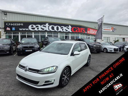 2014 Volkswagen Golf 1.4 HIGHLINE FULL BLACK LEATHER SEATS * REVERSING CAMERA  ALLOYS  * SIMI DEALER -