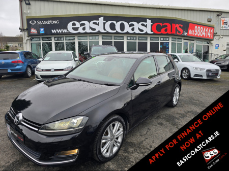 2015 Volkswagen Golf (152) 1.4 TSI SPECIAL TAN  LEATHER SEATS HIGH-LINE EDITION NAVIGATION REV-CAMERA HI-SPEC STUNNING CAR