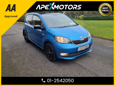 2017 Volkswagen up! SKODA CITIGO * FINANCE ARRANGED * 1.0 MPI COLOUR EDITION * AA APPROVED * 101 SAFETY CHECKLIST * IMMACULATE * TOP-SPEC 5DR HATCH * 2-KEYS * NEW NCT JAN-27 * LOW TAX * 12-MONTH ROADSIDE ASSIST * €7,449
