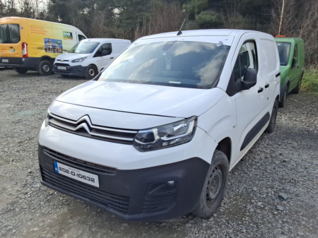 2020 Citroen Berlingo Ent 1.5 Blue Hdi 75 650 650kg M 3dr - 1499cc