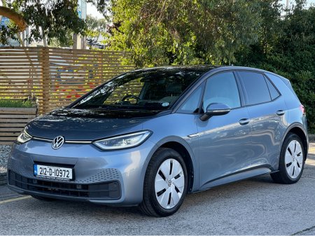 2021 Volkswagen ID.3 PRO 150 KW BUSINESS 58KWH 5DR AUTO €17,999