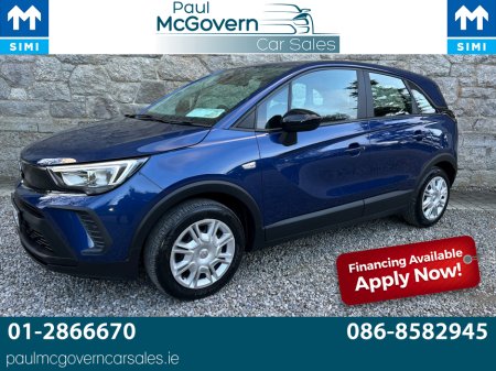2021 Opel Crossland X -1.2I 83PS - -PET-5SP 5DR X**//**€210 ROAD TAX**//**WARRANTY**//**FINANCE ARRANGED**//**TRADE IN ACCEPTED**//**METALLIC BLUE!