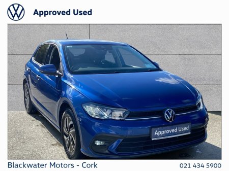 2023 Volkswagen Polo 1.0TSI 95BHP LIFE WITH FLOOR MATS AND USB-C €21,995