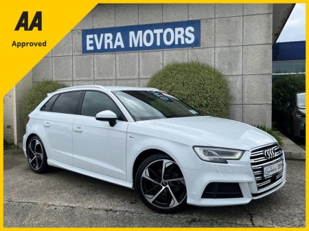 2019 Audi A3 SB S-LINE AUTOMATIC 1.4 PETROL //HIGH SPEC//ELECTRIC DRIVERS SEAT//ADAPTIVE CRUISE CONTROL//REVERSE CAMERA//
