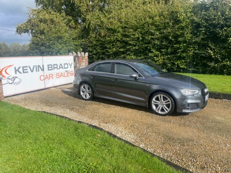 2018 Audi A3 1.6 TDI 1165S LINE 4DR SALOON MANUAL