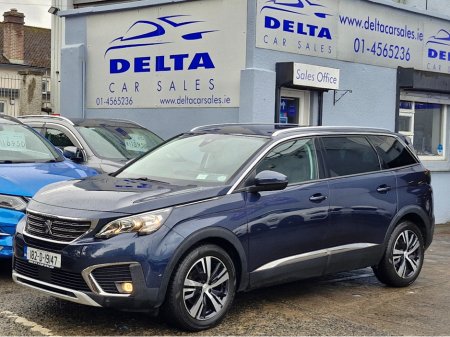 2018 Peugeot 5008 ALLURE 1.2 PETROL 130BHP NCT 09/26 TAX 09/25 **7 SEATER** FINANCE AVAILABLE @ €85 PER WEEK HALF LEATHER/ REVERSE CAMERA/ TOUCH SCREEN MEDIA/ ANDROID AUTO/ APPLE CAR PLAY/ HISTORY CHECKED