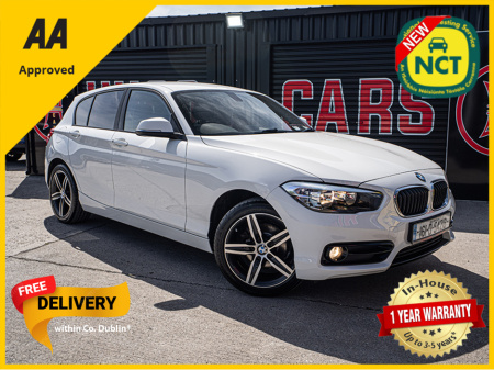 2016 BMW 1 Series 2016 BMW 118i Sport/New NCT/1yr warranty €14,888