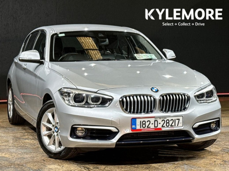 2018 BMW 1 Series 1.5 AUTOMATIC - HALF CREAM LEATHER UPHOLSTERY €18,950